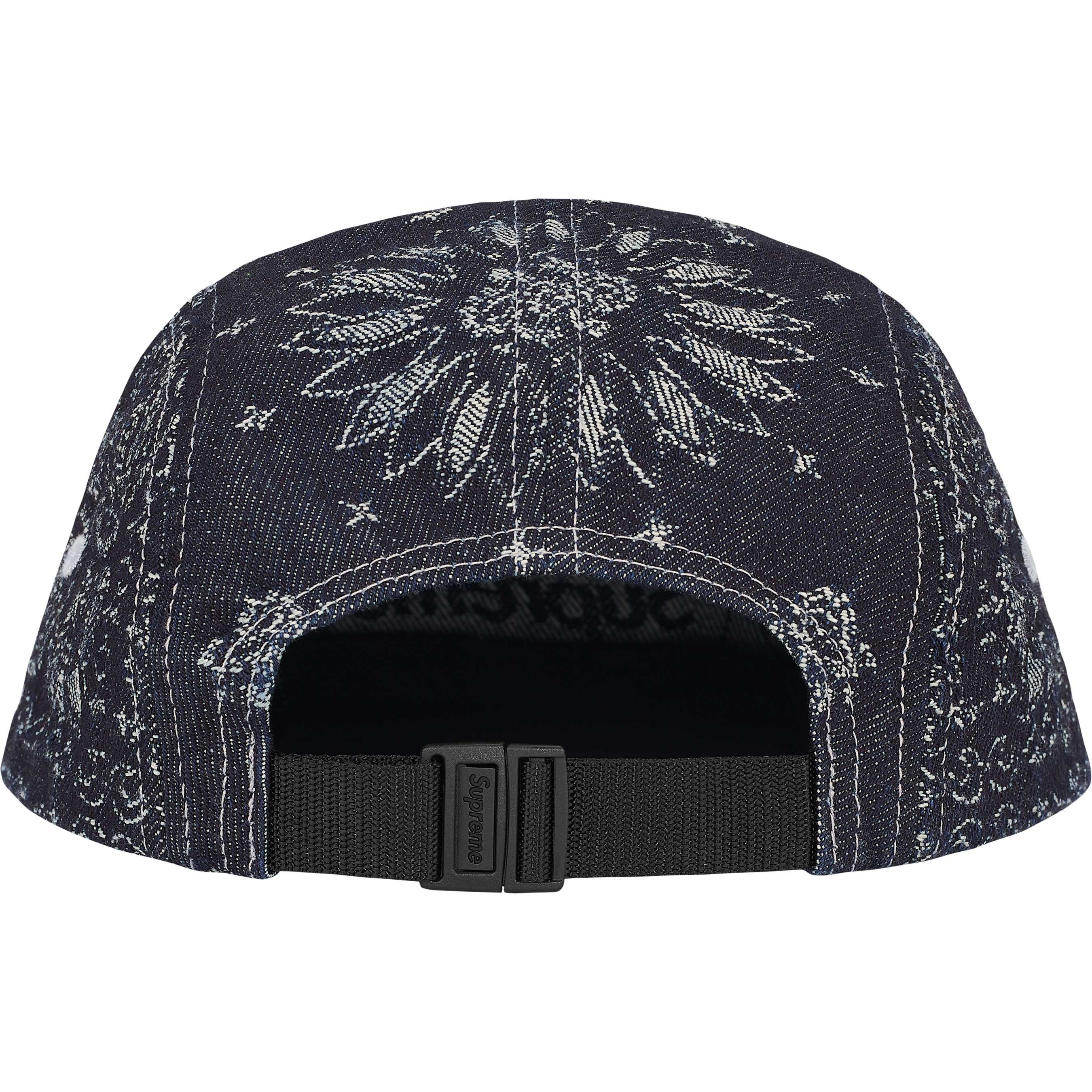 Bandana Jacquard Denim Camp Cap view 9